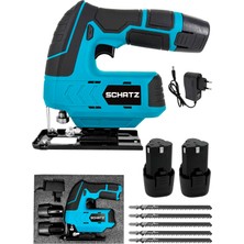 Schatz 12V Çift Akülü Şarjlı Dekupaj Testere Makinesi M151419