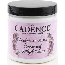 Cadence Sculpture Pasta Dekoratif Rölyef Pasta  Beyaz 250 ml