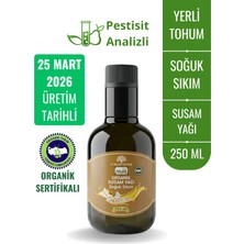 Noura Natural Organik %100 Saf Susam Yağı 250 ml - Yemeklik - Soğuk Sıkım