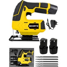 Schatz 12V Çift Akülü Şarjlı Dekupaj Testere Makinesi S151421