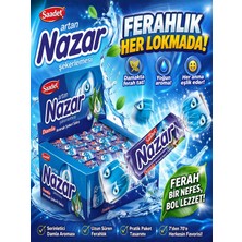 NAZAR Damla Aromalı Şekersiz Tekli Sakız 100'LÜ