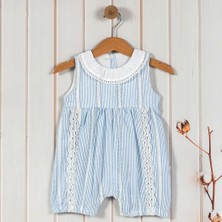 Carmin Baby Dantel Detaylı Kız Tulum