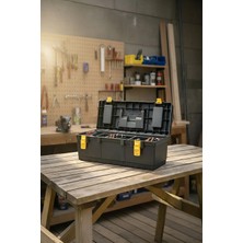 Akyüz Plastik Akyüz 26 Inç Takım Çantası Büyük Boy Tamir Bakım Alet Takım Çantası 27*27*65 cm