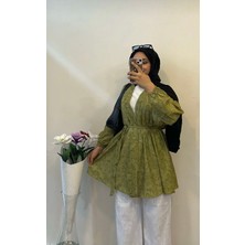 Yazlık Desenli Kimono