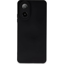Antalya Mermerit ve Granit Newface Oppo A38 Kılıf Nano Içi Kadife Silikon - Siyah
