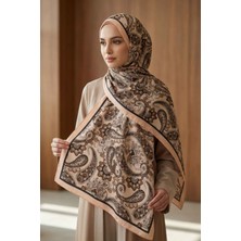 Mimelif Dilruba Pamuk Vual Desenli Şal