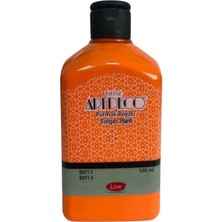 Artdeco Parmak Boyası 500 ml Turuncu Boyama Seti