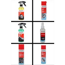 Bahargross Würth Cam Temizleyici Sprey, Jant Parlatıcı, Silikon Sprey, Motor Temizleme, Genel Temizlik & Prestige Araçkokusu