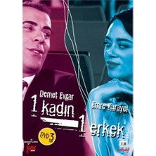 1 Kadın 1 Erkek DVD 3 (Double) 17-26. Bölümler Türkçe Sesli Emre Karayel Demet Evgar