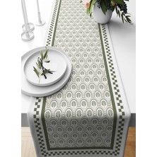 Bertille Home Palmiye Serisi 140X40 cm Dijital Baskılı Runner (Palm Tree)