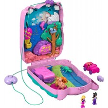 Polly Pocket Çanta Olabilen Micro Oyun Setleri 2-4 Yaş Kız Çocuklar İçin Koala Temalı