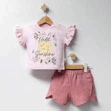 Tongs Baby Sunshıne Müslin Ikili Bebek Takım