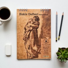 A5/50Yp/120Gr/Spiralli Eskiz Defteri (Sketch Book)