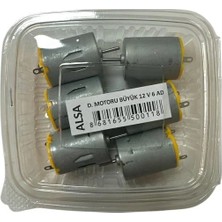 Alsa Deney Motoru Büyük 12 V 6'lı