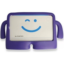 Antalya Mermerit ve Granit Newface iPad 2022 10.9 (10.nesil) Kılıf Karakter Tablet Silikon - Mor