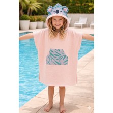 Faralya Life Pamuklu Resimli Çocuk Panço 5-8 Yaş Standart Beden