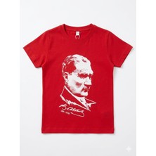 Adc 23 Nisan Atatürk Baskılı Çocuk Pamuklu Tişört