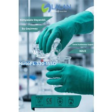 Lalan Kimyasala Dayanıklı - Su Geçirmez Nitril Eldiven