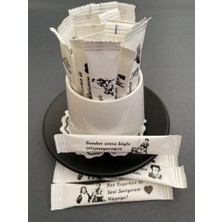 Merpak Ambalaj Stick Şeker 1 kg Yeşilçam Replikli Nostalji Paketi Baskılı Toz Şeker