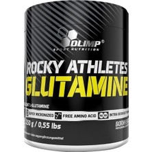 Olimp Rocky Athletes L-Glutamıne 250 Gr Mikronize Formda Unisex Amino Asitler B6 Vitamini İçerir