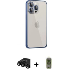 İlk El Grup Ieg™ iPhone 15 Pro Eksen Form Serisi - Siyah Joko Magic 5d Hayalet Cam + Siyah Raze Metal Kamera Lens