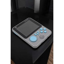 Antalya Mermerit ve Granit Mini Atari El Atarisi 3.5 Inç Ekran Çift Konsol 666 Adet Retro Oyun Gameboy El Atarisi