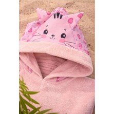 Faralya Life Pamuklu Resimli Çocuk Panço 5-8 Yaş Standart Beden