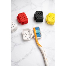 Lumiyo Taşınabilir Havalandırmalı Diş Fırçası Kutusu 5'li Set | Hijyenik Seyahat Diş Fırçası Kılıfı