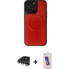 İlk El Grup Ieg™ iPhone 13 Pro Max Zirve Işık Serisi - Siyah Joko 5d Cam + Gümüş Raze Metal Kamera Lens