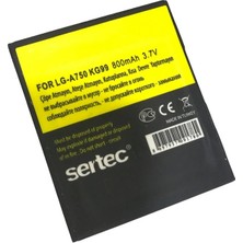 SHC4200 Sertec - LG-KG99 / LG-A750 Uyumlu Batarya