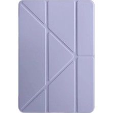 Antalya Mermerit ve Granit Newface Huawei Matepad Pro 12.2 2025 Kalemlikli Mars Tablet Kılıfı - Lila