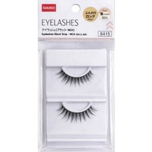 Daiso Daıso Takma Kirpik N04 (8415) – Doğal & Hafif Siyah Fluffy Model