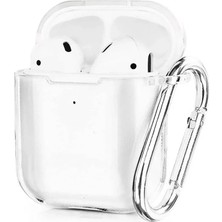 Antalya Mermerit ve Granit Newface Airpods 2 (2.nesil) Hang Kılıf - Şeffaf