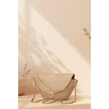 Antep Pasajı Örgü Omuz Çantası 2li