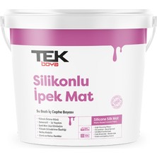 Tek Silikonlu Ipek Mat Silinebilir Iç Cephe Boyası 15 Lt