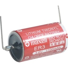 Flamex Maxell Er3 3.6V 1/2AA Size Lithium Pil