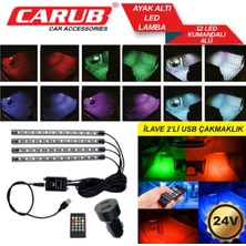 Ahmet Otomotiv USB Girişli Ayak Altı LED Sese Duyarlı 24VOLT
