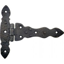 İlk El Grup Antika Tarz Dekoratif Pirinç Kuyruklu Düğmeli Menteşe No2 - 138X167 Mm, Oksit