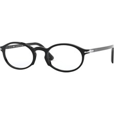 Persol 3219V 95 Hand Made Siyah Yuvarlak Unısex Gözlük