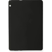 Antalya Mermerit ve Granit Newface Huawei Mediapad T5 10 Kılıf Evo Tablet Silikon - Siyah