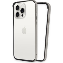 Joko Apple iPhone 15 Pro Land Bumper Koruma Kapak - Titan Gri