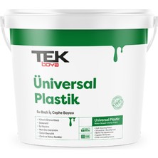 Tek Üniversal Plastik Mat Iç Cephe Boyası 15 Lt