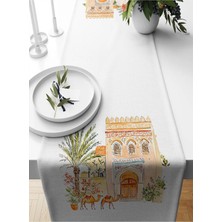 Bertille Home Ramazan Serisi 140X40 cm Dijital Baskılı Runner (Ramadan)