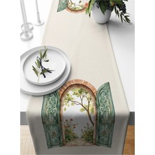 Bertille Home Ramazan Serisi 140X40 cm Dijital Baskılı Runner (Ramadan)