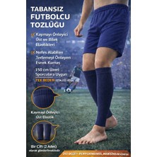Hn Sport Tekmelik Tutucu Tozluk Tabansız Futbolcu Tozluğu Beyaz | Kaymaz Elastik, Nefes Alabilen Esnek Kumaş