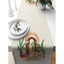 Bertille Home Ramazan Serisi 140X40 cm Dijital Baskılı Runner (Ramadan)