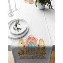 Bertille Home Ramazan Serisi 140X40 cm Dijital Baskılı Runner (Ramadan)