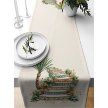 Bertille Home Ramazan Serisi 140X40 cm Dijital Baskılı Runner (Ramadan)