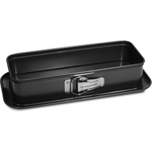 Guardini Kelepçeli Kek ve Ekmek Kalıbı 30 x 12 cm Çelik Yapışmaz Kaplama ile Yüksek Isı Dayanımı