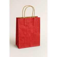 Ta-Fu Global 10 Adet 25X12X31 Renkli Karton Çanta / Hediye Paketi